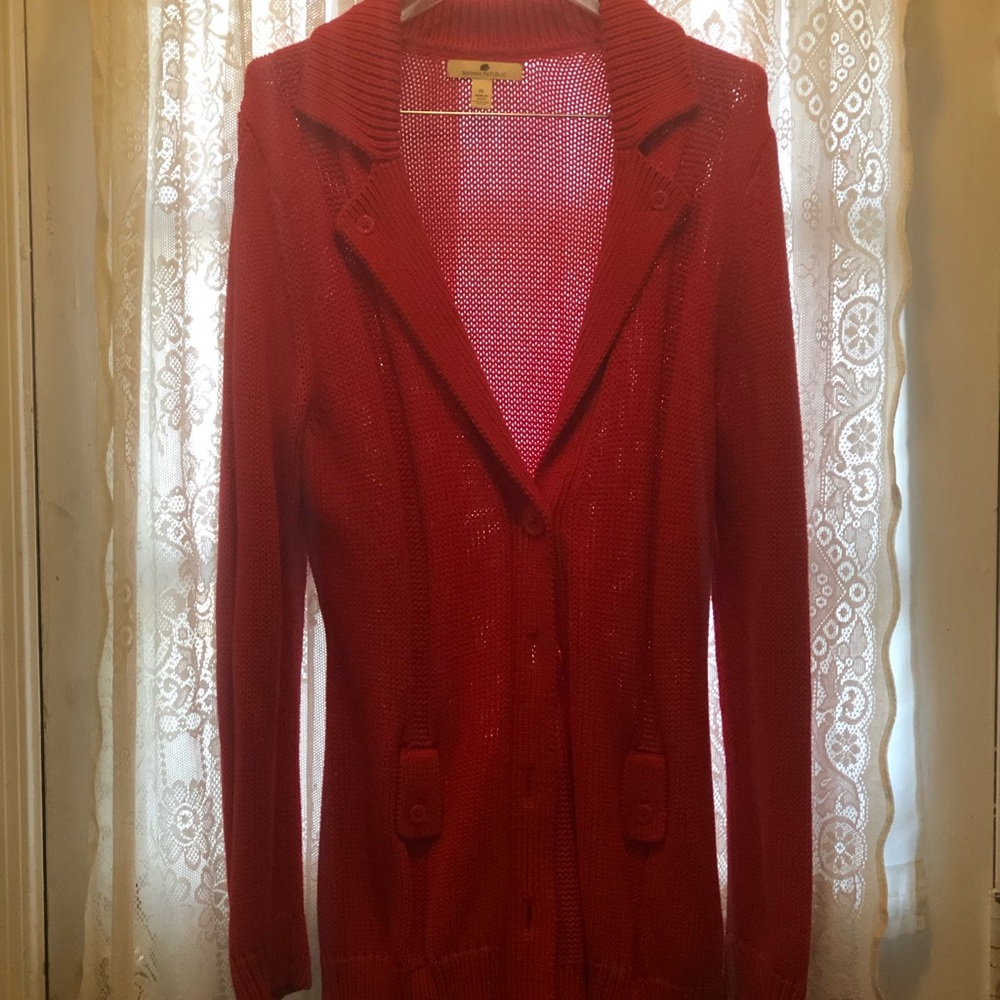 BANANA REPUBLIC-REALLY NICE 100% COTTON LONG SWTR